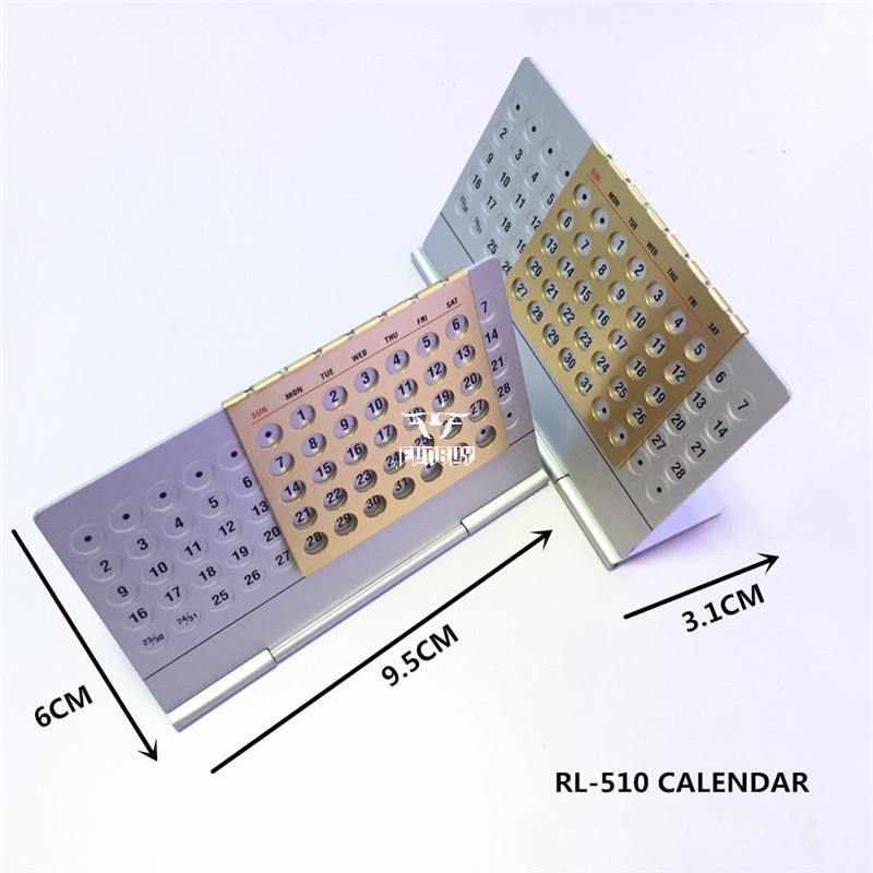 Mini Aluminium Perpetual calendar  