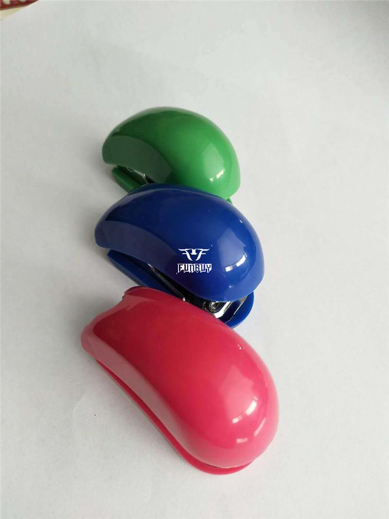 Transparent Plastic Mini Stapleless Stapler