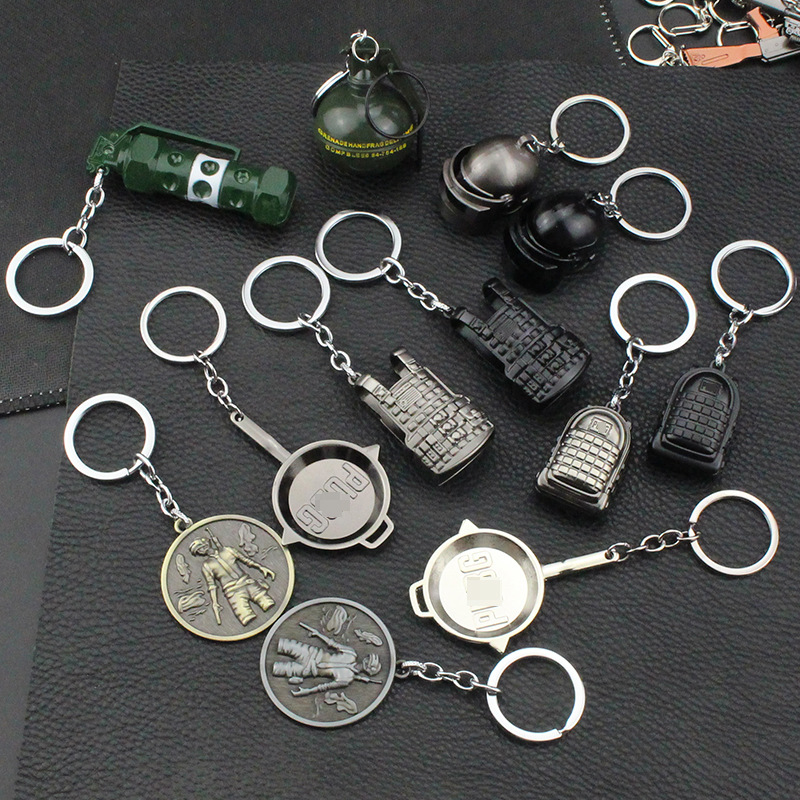 Zin alloy keychain Series