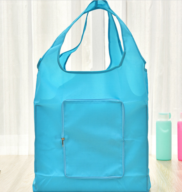 Portable Folded Polyester Shopping Bag 
