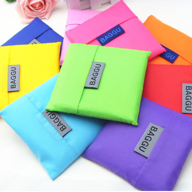 Portable Folded Polyester Shopping Bag  