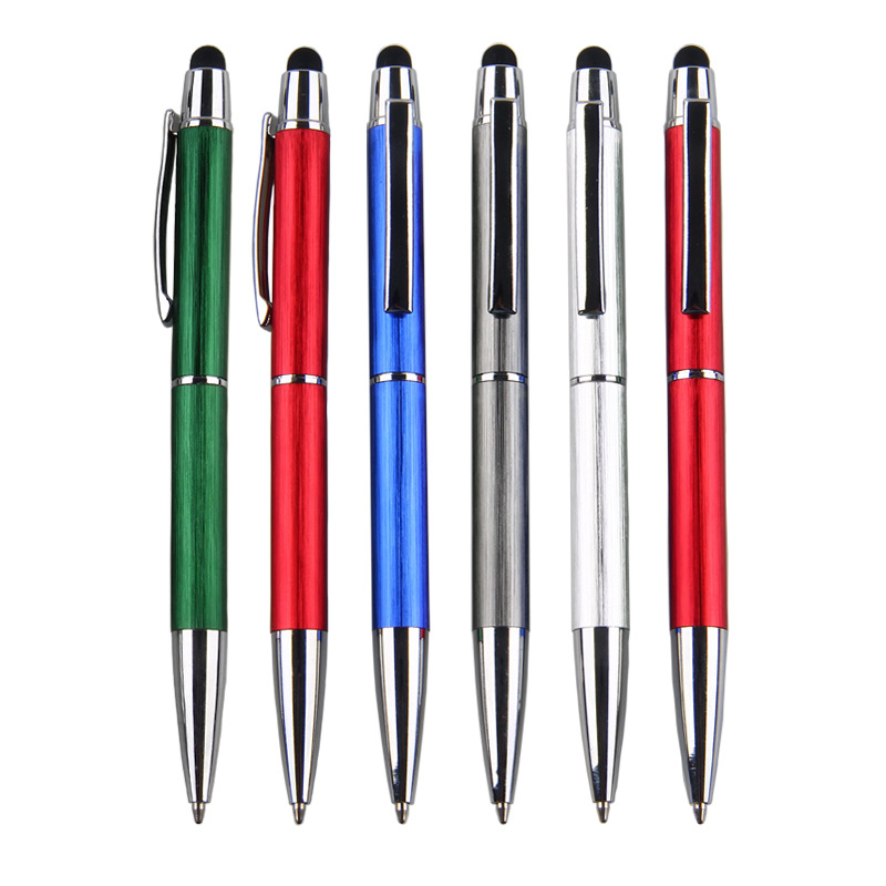  Metal Touch Screen Stylus Ballpoint Pen 