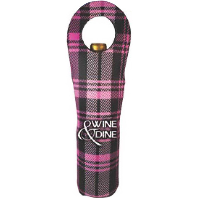 Full Color Neoprene Wine Bag with Handles