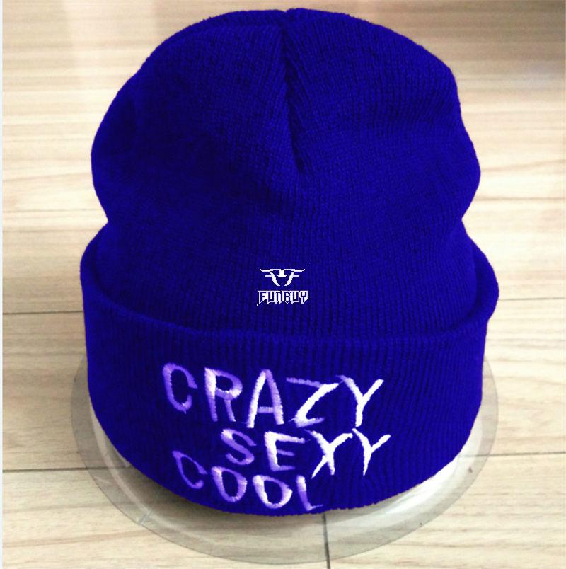 Embroidered logo Knit Cap with Cuff for promotion 