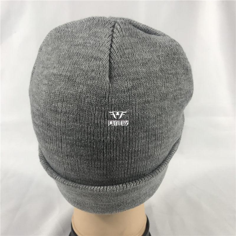 Labeling logo Knit Cap with Cuff for promotion