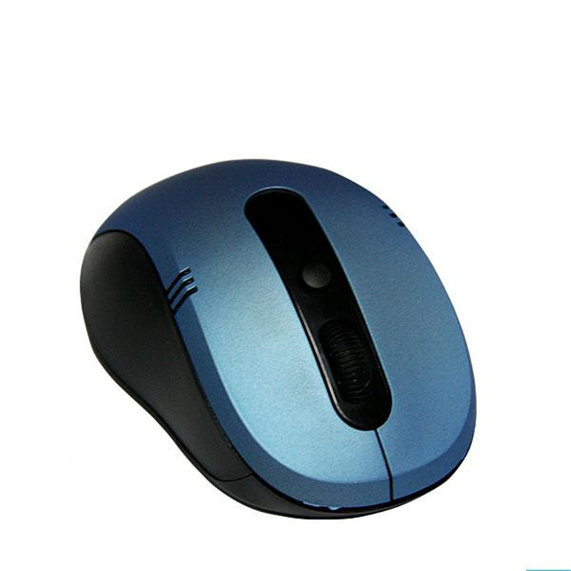  Blue color 2.4Ghz  wireless optical mouse 
