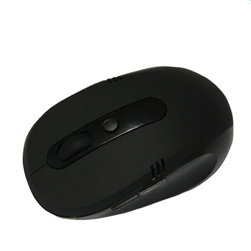 Cheaper black color wireless optical mouse 
