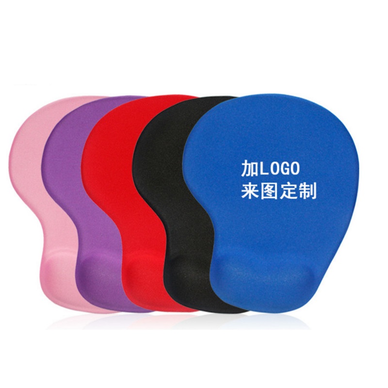 Color Mouse Pad With Ergonomic Wrist Rest