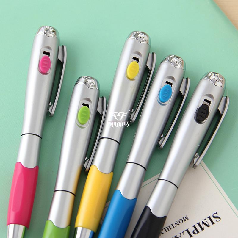 ABS ball pen with led light                                      