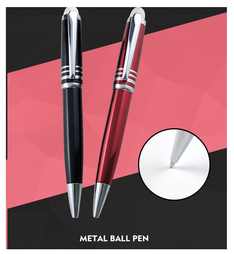 Twist Metal Ball pen with Crystal top ​