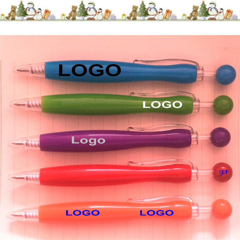 New creative Plastic press ball arc rod​ Ballpoint Pen 