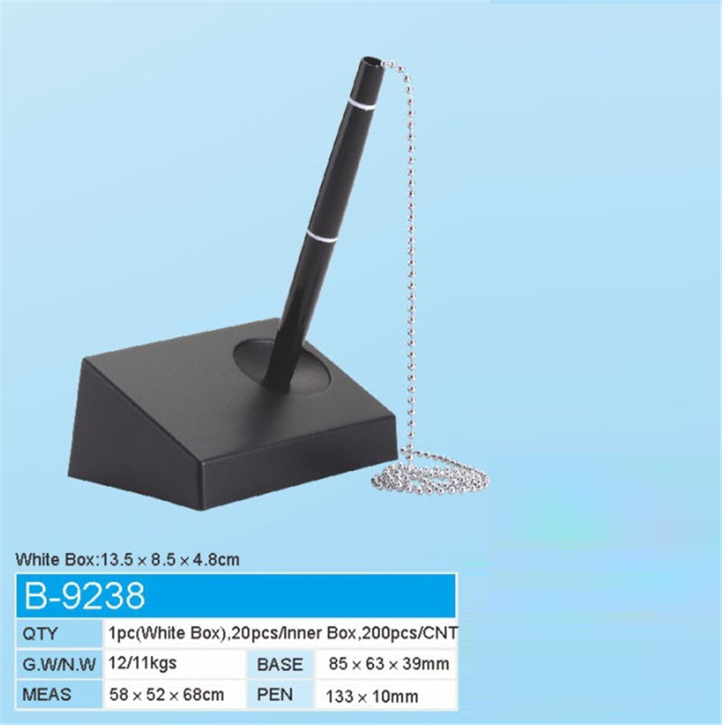 Plastic base advertisement Desk Ballpoint pen